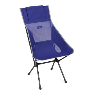 Helinox Camping Chair Sunset Chair (high backrest, new adjustable headrest) cobalt blue